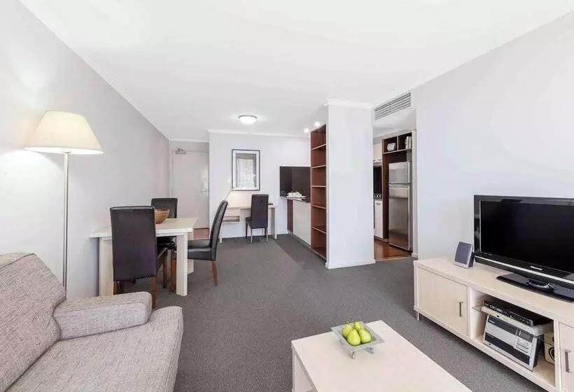 آپارتمان اجرایی 1 خوابه, Oaks Brisbane Lexicon Suites