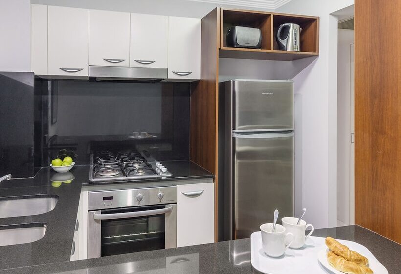 침실 1개 아파트, Oaks Brisbane Lexicon Suites