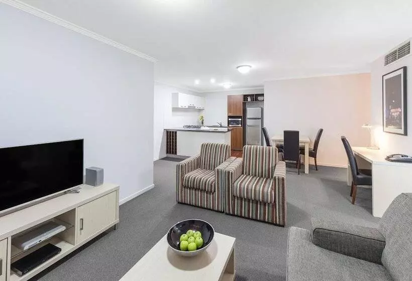 آپارتمان 2 خوابه, Oaks Brisbane Lexicon Suites