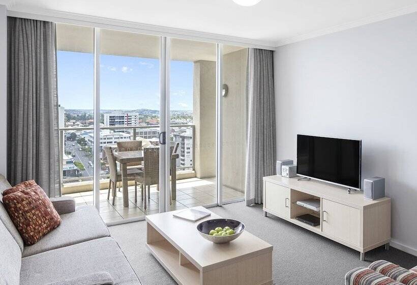 침실 2개 아파트, Oaks Brisbane Lexicon Suites