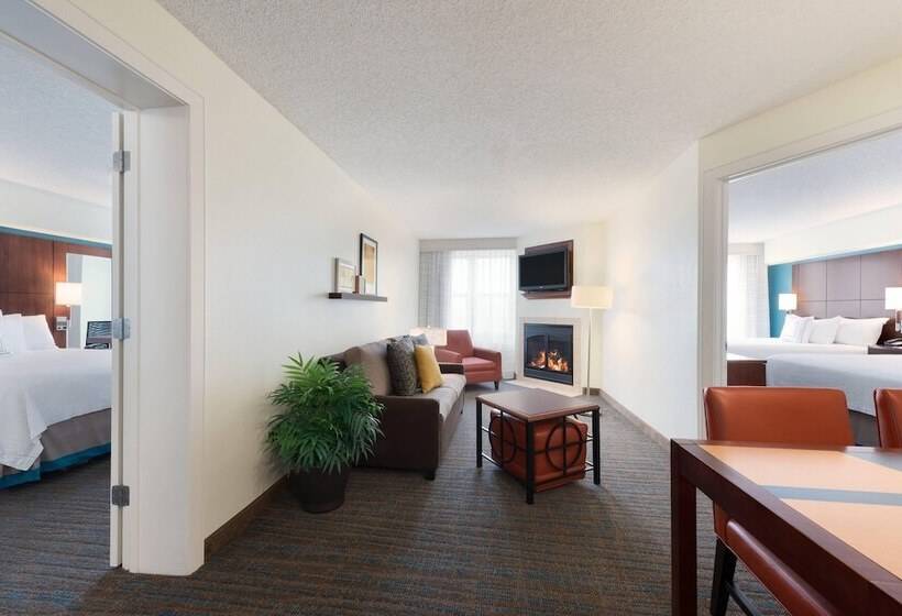סוויטת 2 חדרי שינה, Residence Inn By Marriott Oklahoma City Downtown/bricktown