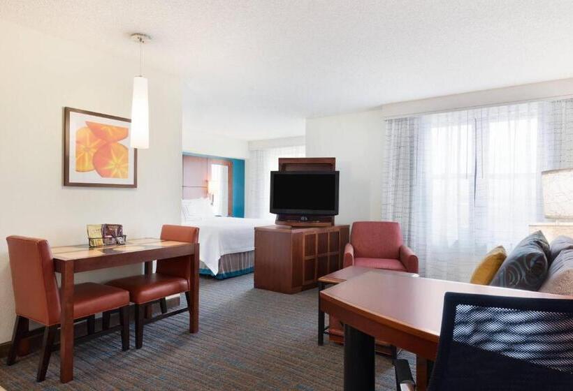 غرفة قياسية سرير كينج, Residence Inn By Marriott Oklahoma City Downtown/bricktown