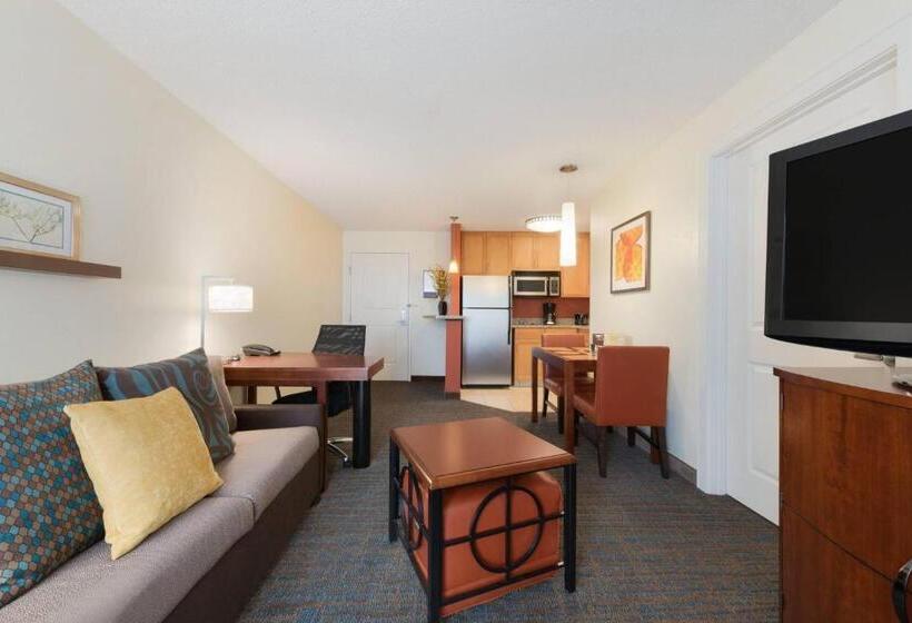 Номер Deluxe Кровать Кинг, Residence Inn By Marriott Oklahoma City Downtown/bricktown