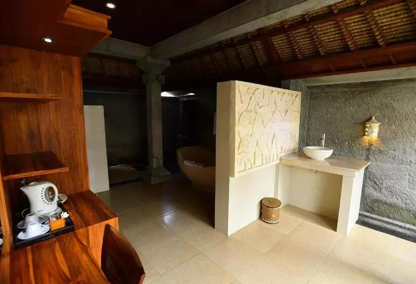 Villa 1 Makuuhuone, Santi Mandala Villa & Spa