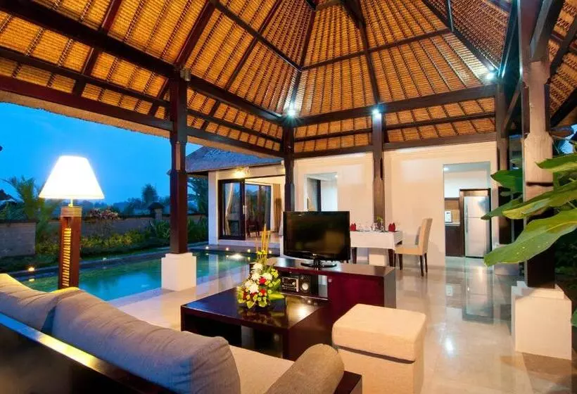 Deluxe-villa 1 Makuuhuone, Santi Mandala Villa & Spa