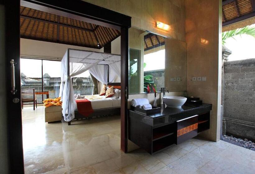 فيلا ديلوكس غرفة نوم, Santi Mandala Villa & Spa