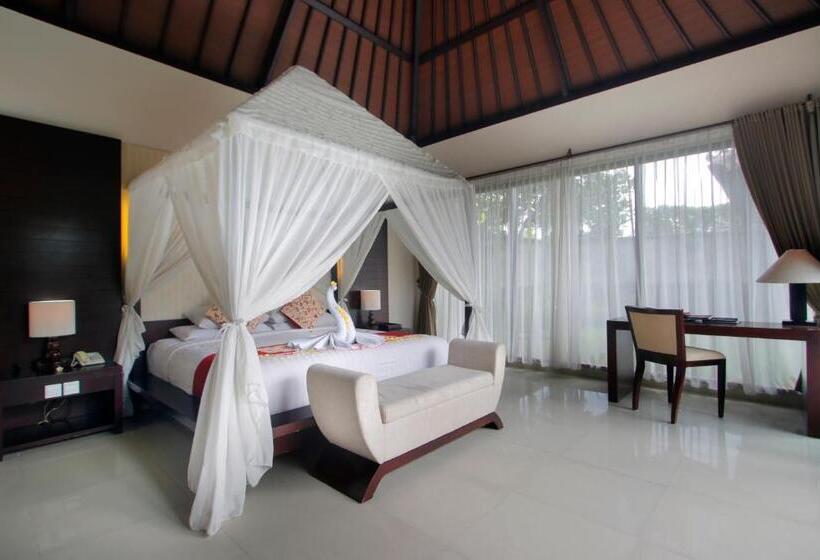 فيلا ديلوكس غرفتين نوم مزودة بحمام سباحة, Santi Mandala Villa & Spa