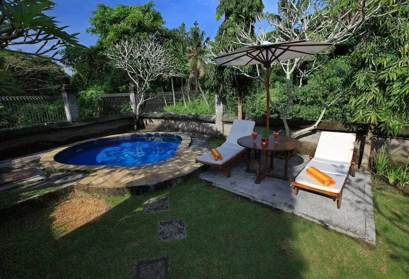 Huvila, 1 makuuhuone ja uima-allas, Santi Mandala Villa & Spa