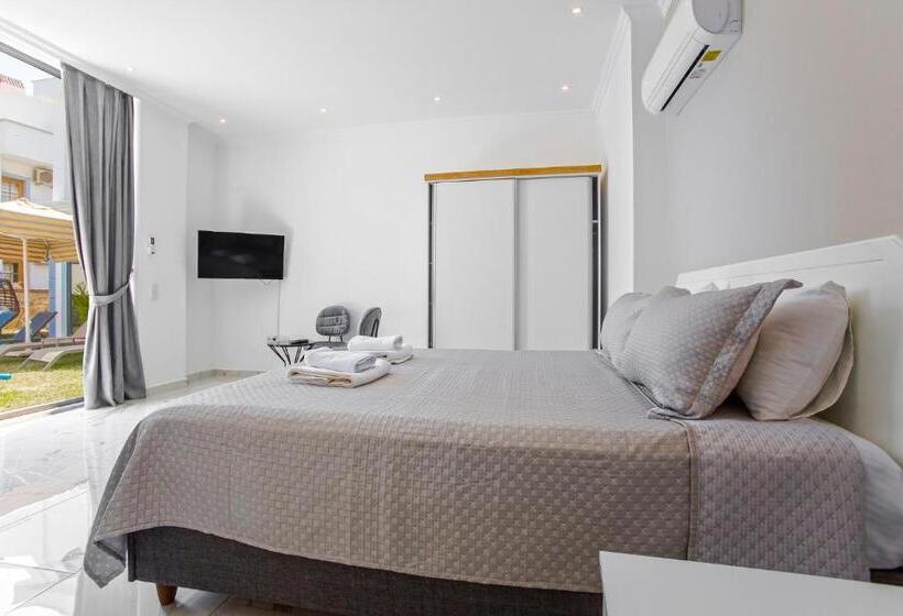 اتاق استاندارد با چشم‌انداز استخر, Nur Suites & Hotels