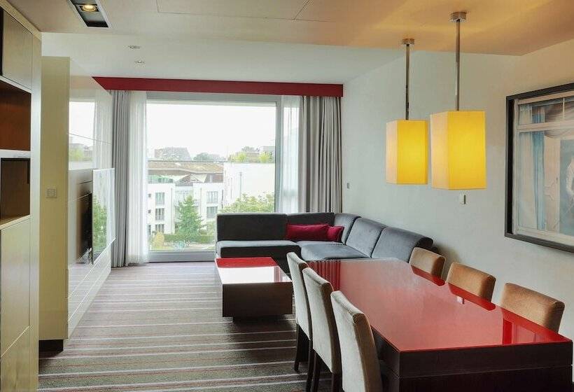 套房, Radisson Blu Media Harbour Hotel, Düsseldorf