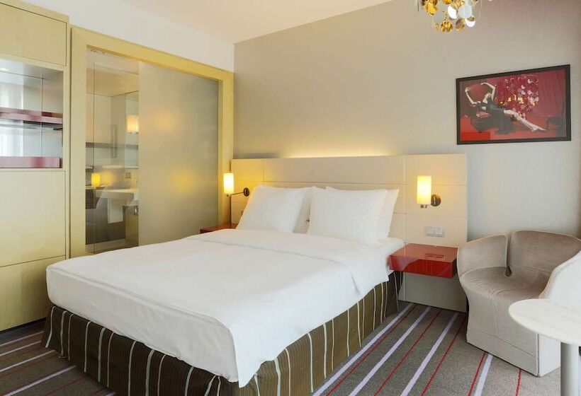 高级大房间, Radisson Blu Media Harbour Hotel, Düsseldorf