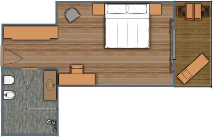 חדר סופריור, Cristallo Sport & Wellness