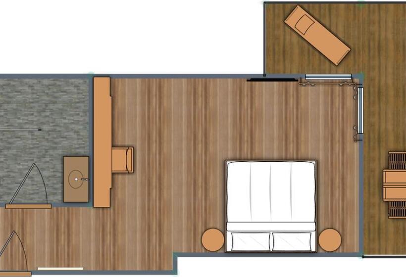 חדר דלוקס, Cristallo Sport & Wellness