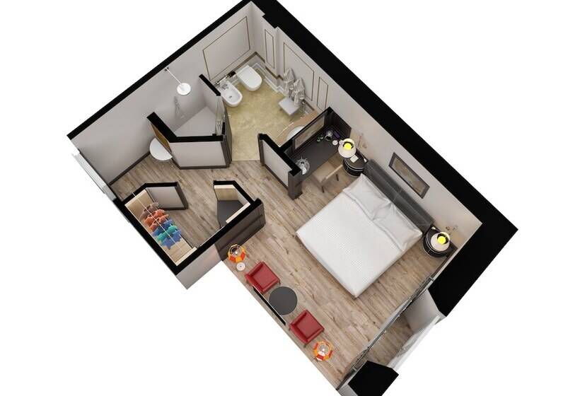 اتاق لوکس, Palazzo Firenze By Baglioni Hotels & Resorts