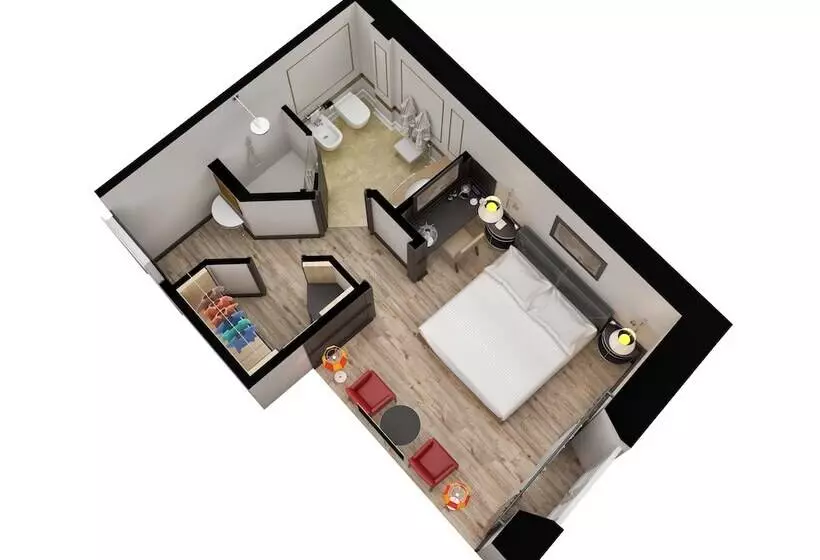 اتاق لوکس, Palazzo Firenze By Baglioni Hotels & Resorts