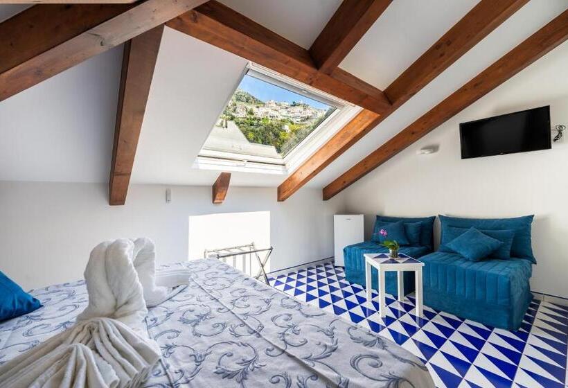 바다 전망 디럭스 3인룸, Villa Annalara Charme And Relax