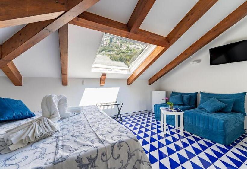 바다 전망 디럭스 3인룸, Villa Annalara Charme And Relax