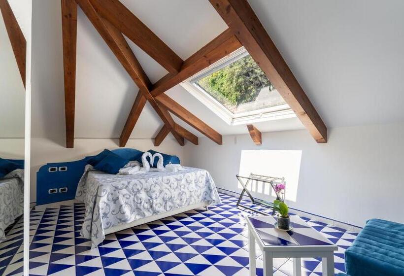 바다 전망 디럭스 3인룸, Villa Annalara Charme And Relax