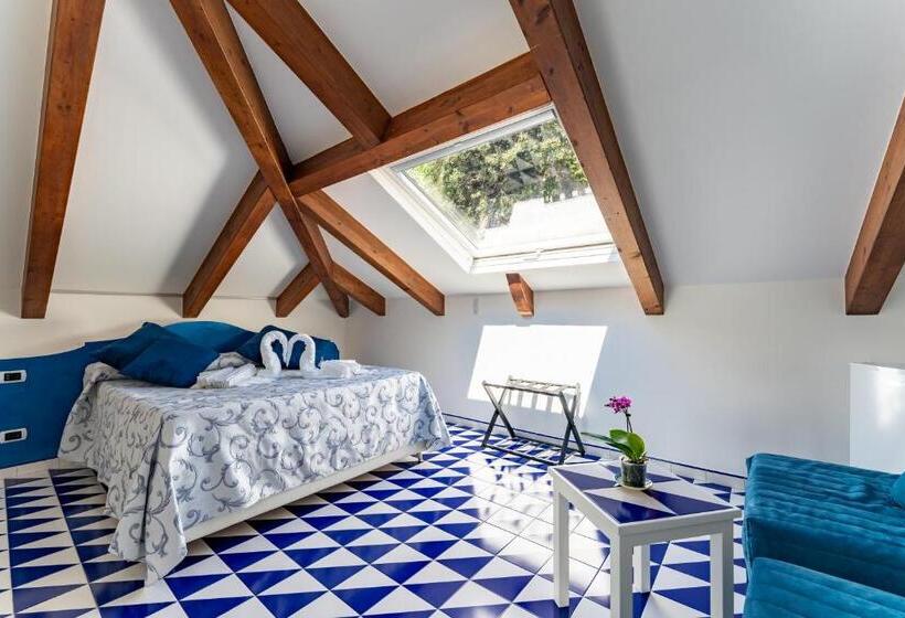 바다 전망 디럭스 3인룸, Villa Annalara Charme And Relax