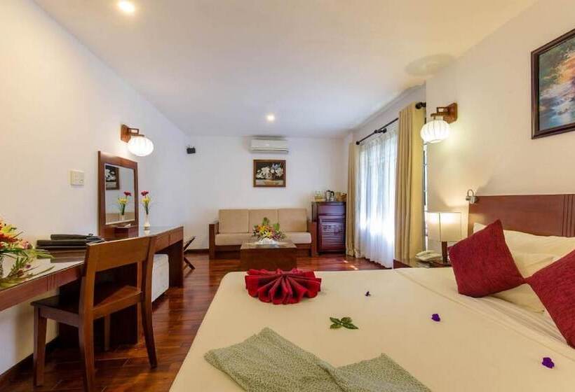 اتاق سوپریور با چشم‌انداز باغ, Vinh Hung Riverside Resort & Spa