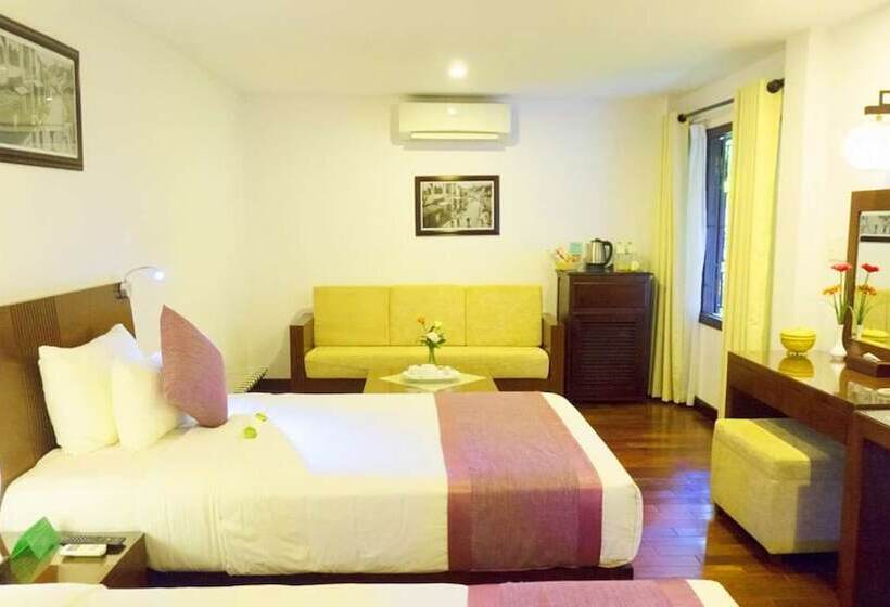 اتاق سوپریور با چشم‌انداز باغ, Vinh Hung Riverside Resort & Spa