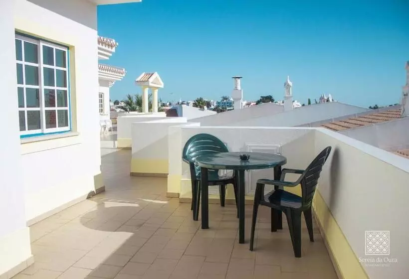 استودیو استاندارد با چشم‌انداز استخر, Apartamentos Sereia Da Oura