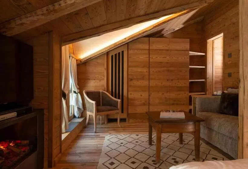 سوئیت جونیور با تراس, Gran Baita Hotel & Wellness