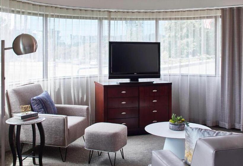 キングサイズベッドのスイートルーム, Minneapolis Marriott West