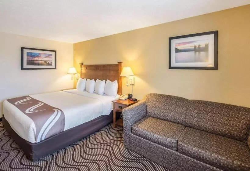 キングサイズベッドのスタンダードルーム, Quality Inn & Suites Coeur d'Alene