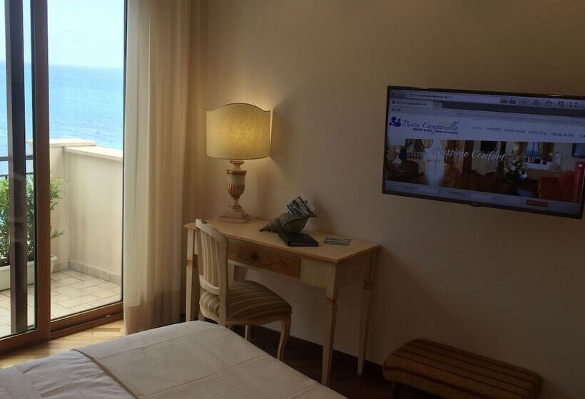 חדר סופריור עם נוף לים ומרפסת, Punta Campanella Resort & Spa