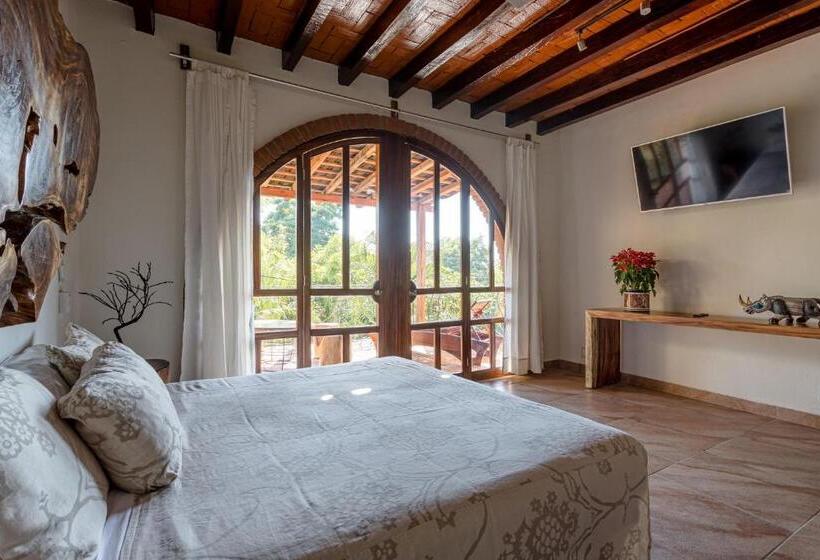 جناح جونيور مزوَّد بتراس, Suites La Hacienda