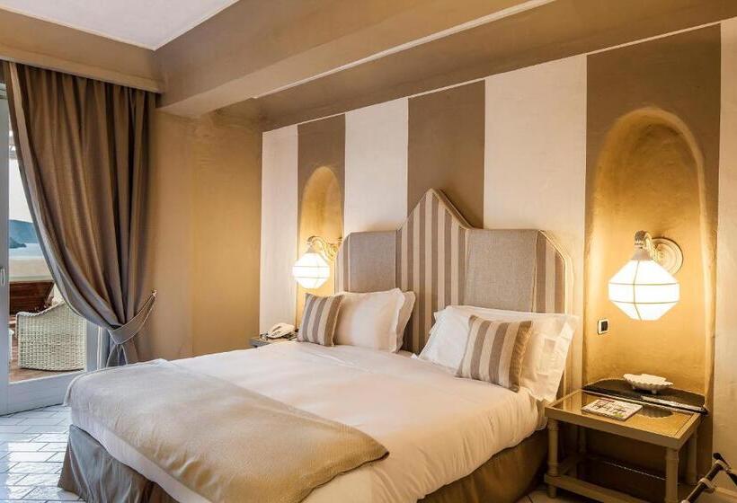 디럭스 룸, Therasia Resort Sea And Spa The Leading Hotels Of The World