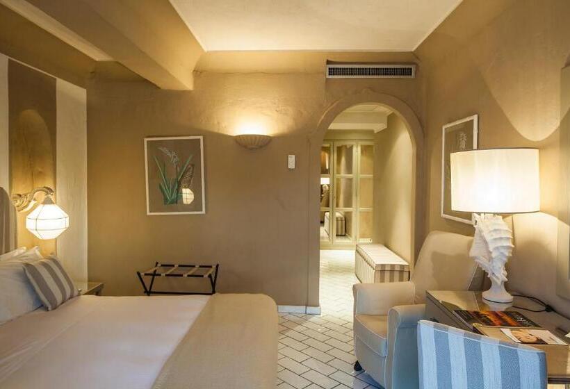 디럭스 룸, Therasia Resort Sea And Spa The Leading Hotels Of The World