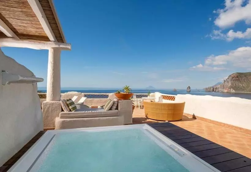 Superior Room with Terrace, Therasia Resort Sea And Spa The Leading Hotels Of The World