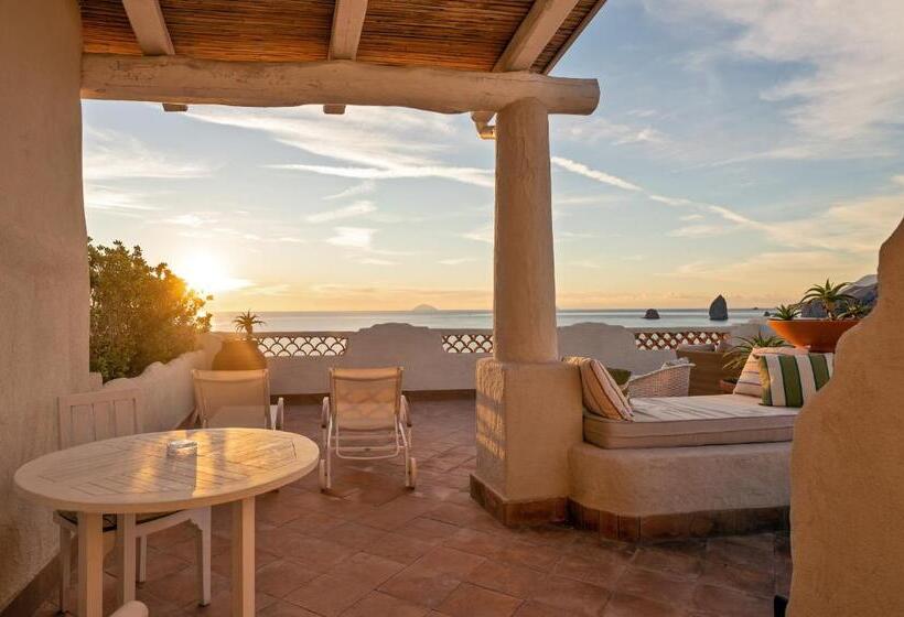 Superior Room with Terrace, Therasia Resort Sea And Spa   The Leading Hotels Of The World