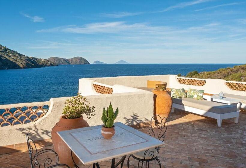 수피리어 테라스 룸, Therasia Resort Sea And Spa The Leading Hotels Of The World