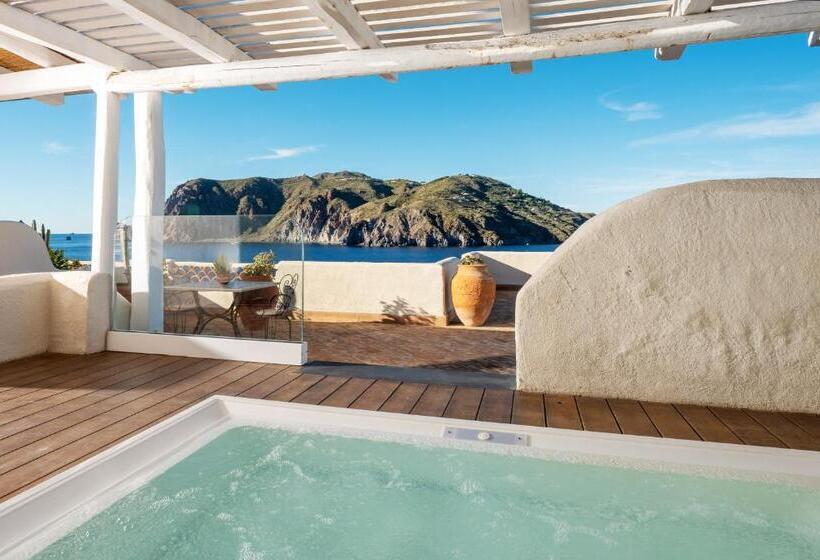 Superior Room with Terrace, Therasia Resort Sea And Spa   The Leading Hotels Of The World