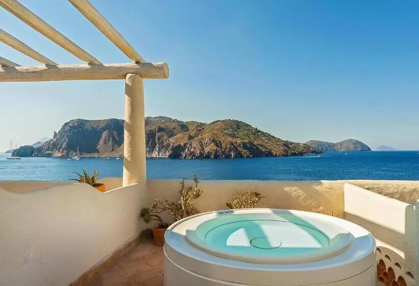 Superior Room with Terrace, Therasia Resort Sea And Spa The Leading Hotels Of The World