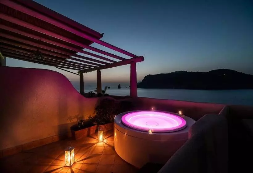 Superior Room with Terrace, Therasia Resort Sea And Spa The Leading Hotels Of The World