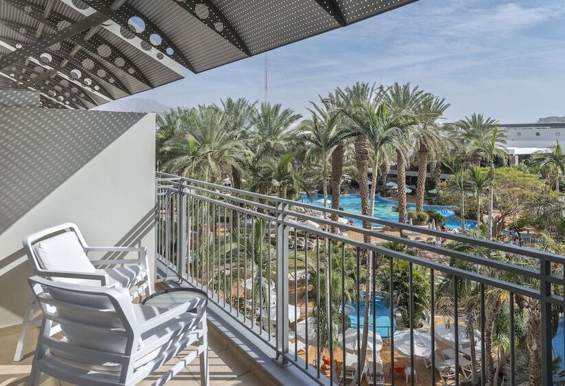 패밀리 룸 풀장 전망, Agamim By Isrotel Collection