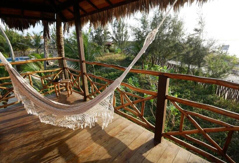 Superior bungalow with sea view, Pousada Portal Do Vento