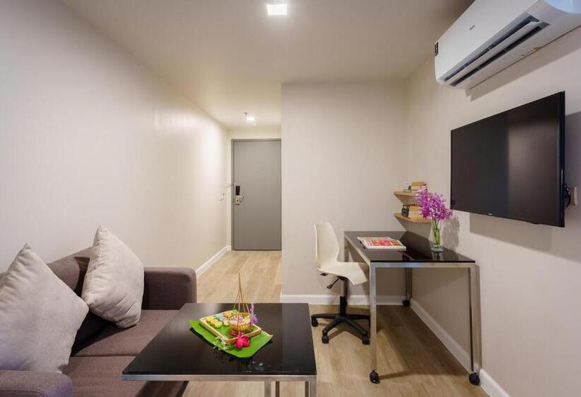 Apartamento Deluxe 1 Dormitório, Citadines Sukhumvit 16 Bangkok