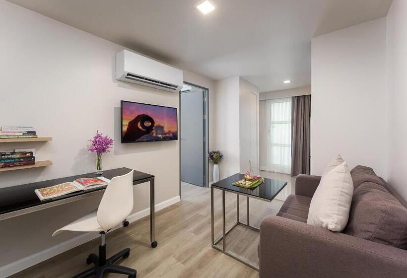 Apartamento Deluxe 1 Dormitório, Citadines Sukhumvit 16 Bangkok