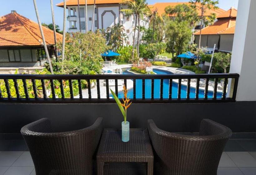 דירת שני חדרים עם מרפת, Prime Plaza Suites Sanur – Bali
