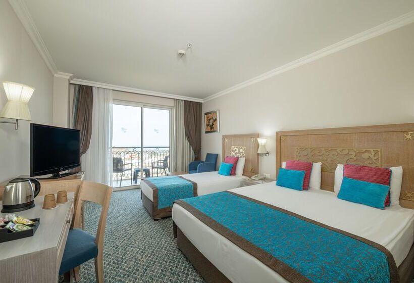 标准间侧面带海景, Crystal Family Resort & Spa   Ultimate All Inclusive