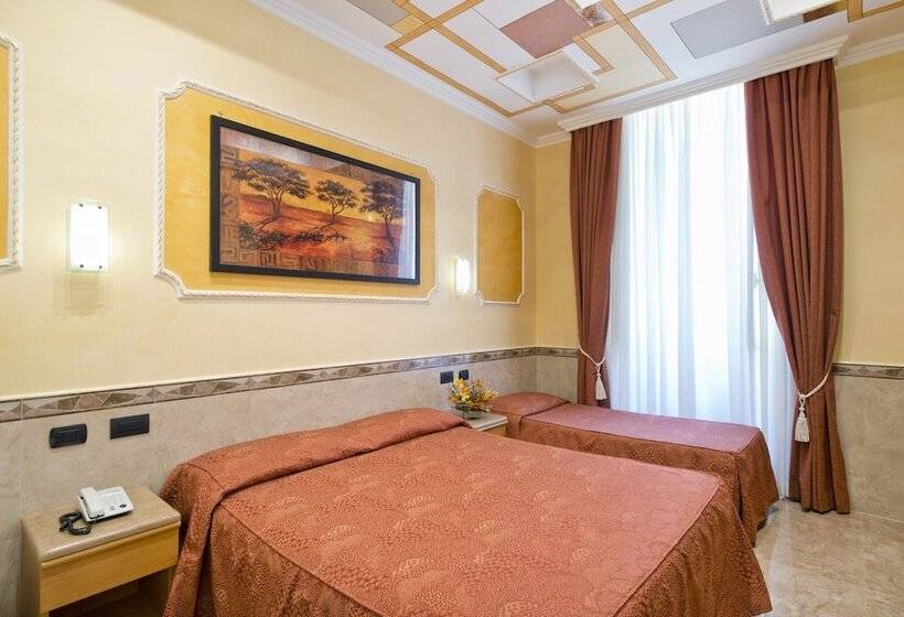 اتاق استاندارد سه نفره, Marco Polo Rome