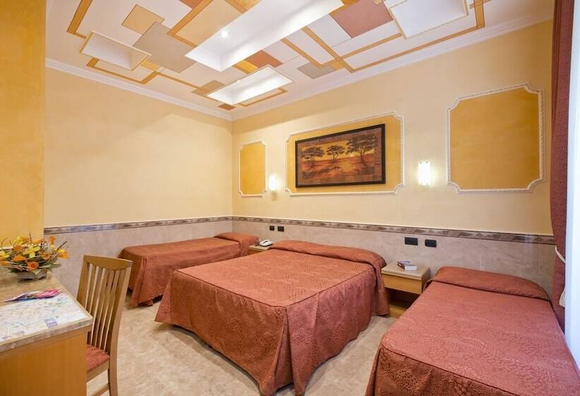 اتاق استاندارد چهار تخته, Marco Polo Rome