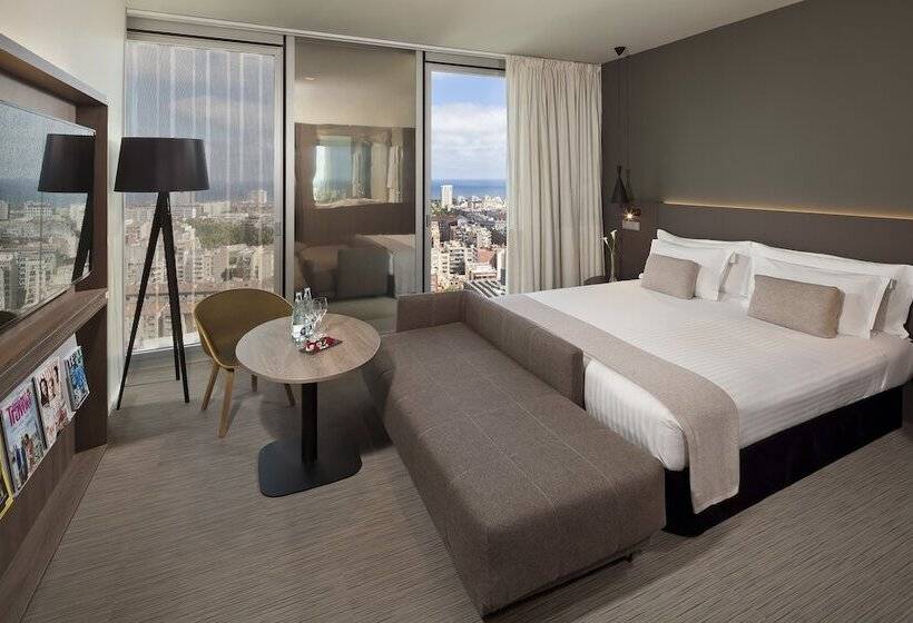 Habitación Premium Vista al Mar., Melia Barcelona Sky 4 Sup