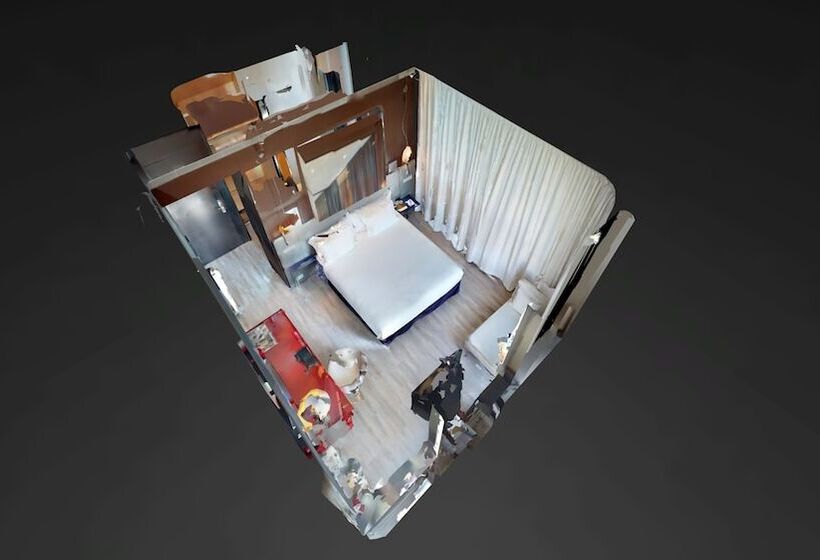 חדר משפחתי מקשר, Melia Barcelona Sky 4 Sup