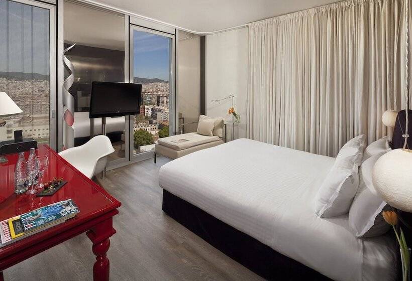 חדר פרמיום עם נוף לעיר, Melia Barcelona Sky 4 Sup